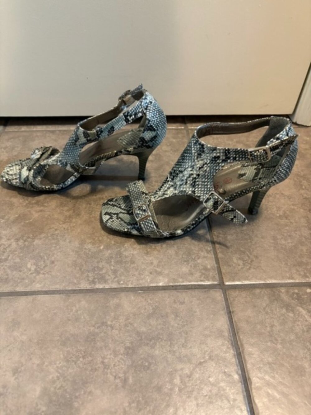 Snakeskin Sandals